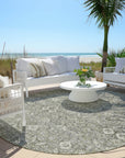 Addison Rugs Bohemian Grey Washable Indoor-Outdoor Rug