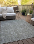 Addison Rugs Bohemian Grey Washable Indoor-Outdoor Rug