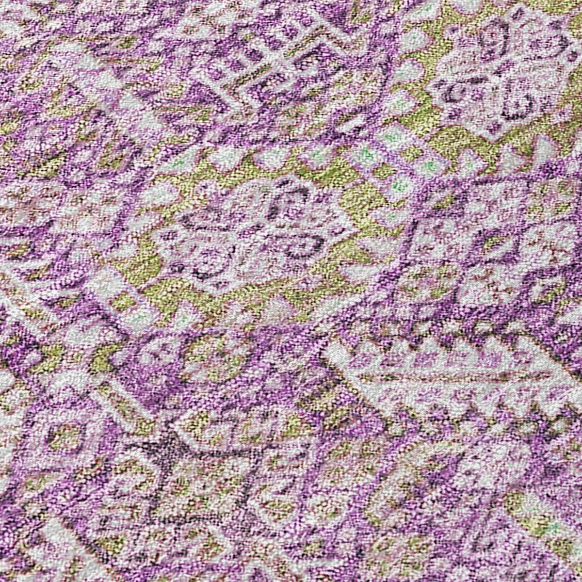 Addison Rugs Bohemian Lavender Washable Indoor-Outdoor Rug