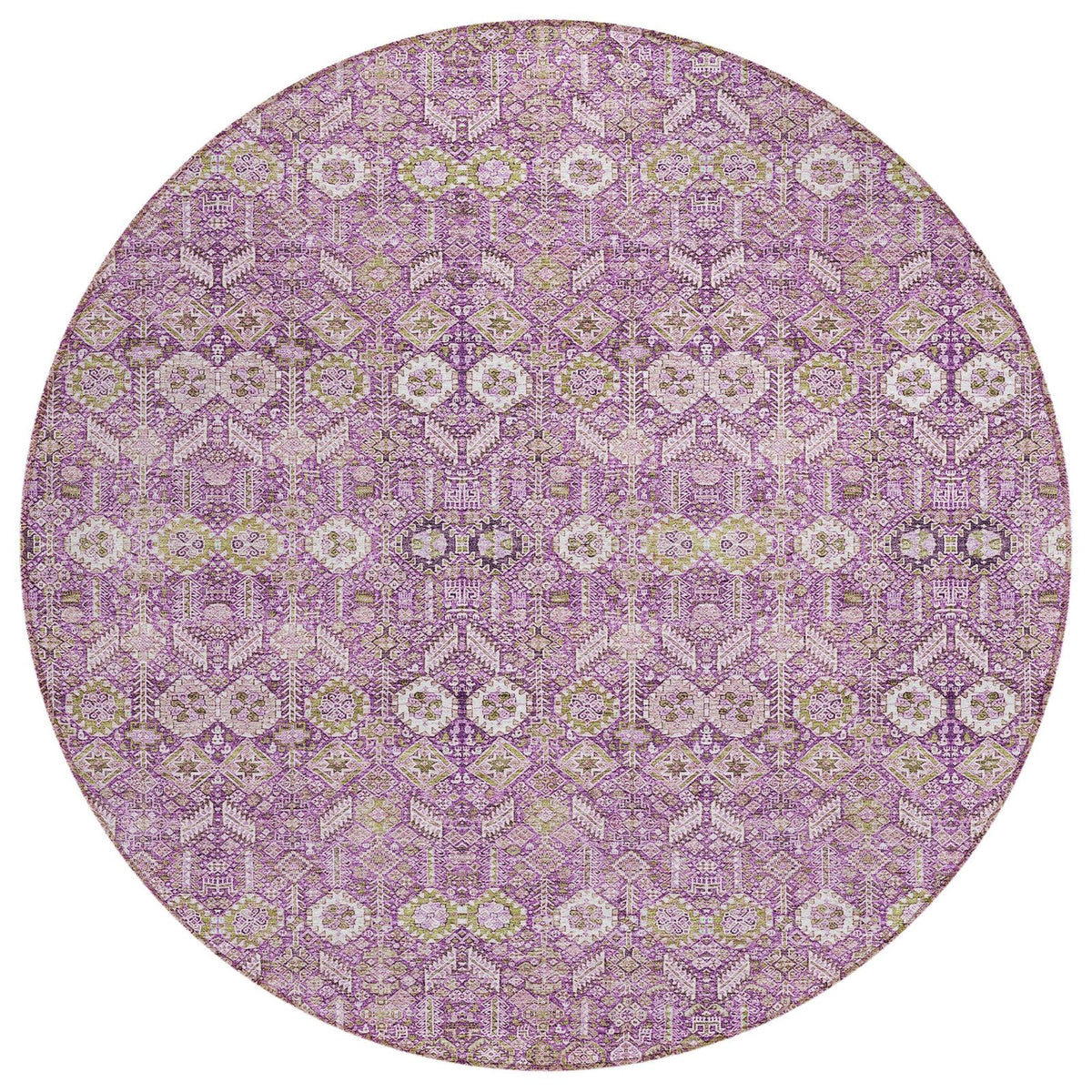 Addison Rugs Bohemian Lavender Washable Indoor-Outdoor Rug