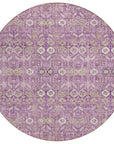 Addison Rugs Bohemian Lavender Washable Indoor-Outdoor Rug