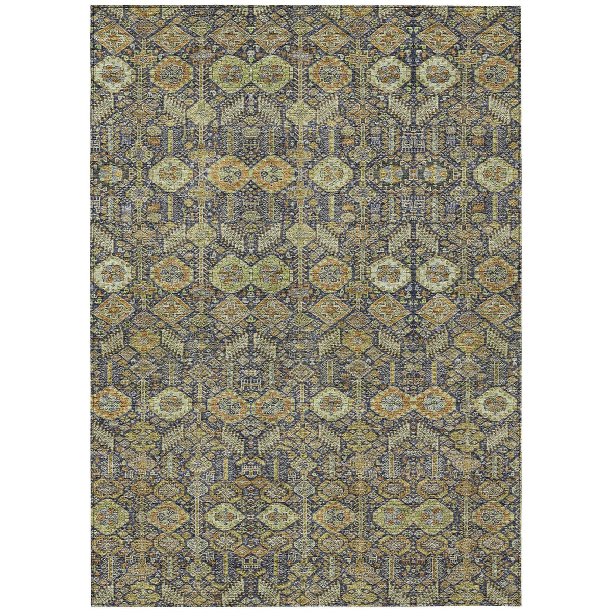 Addison Rugs Bohemian Paprika Washable Indoor-Outdoor Rug