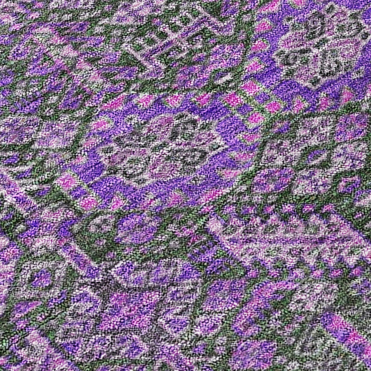 Addison Rugs Bohemian Purple Washable Indoor-Outdoor Rug