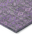 Addison Rugs Bohemian Purple Washable Indoor-Outdoor Rug