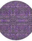 Addison Rugs Bohemian Purple Washable Indoor-Outdoor Rug