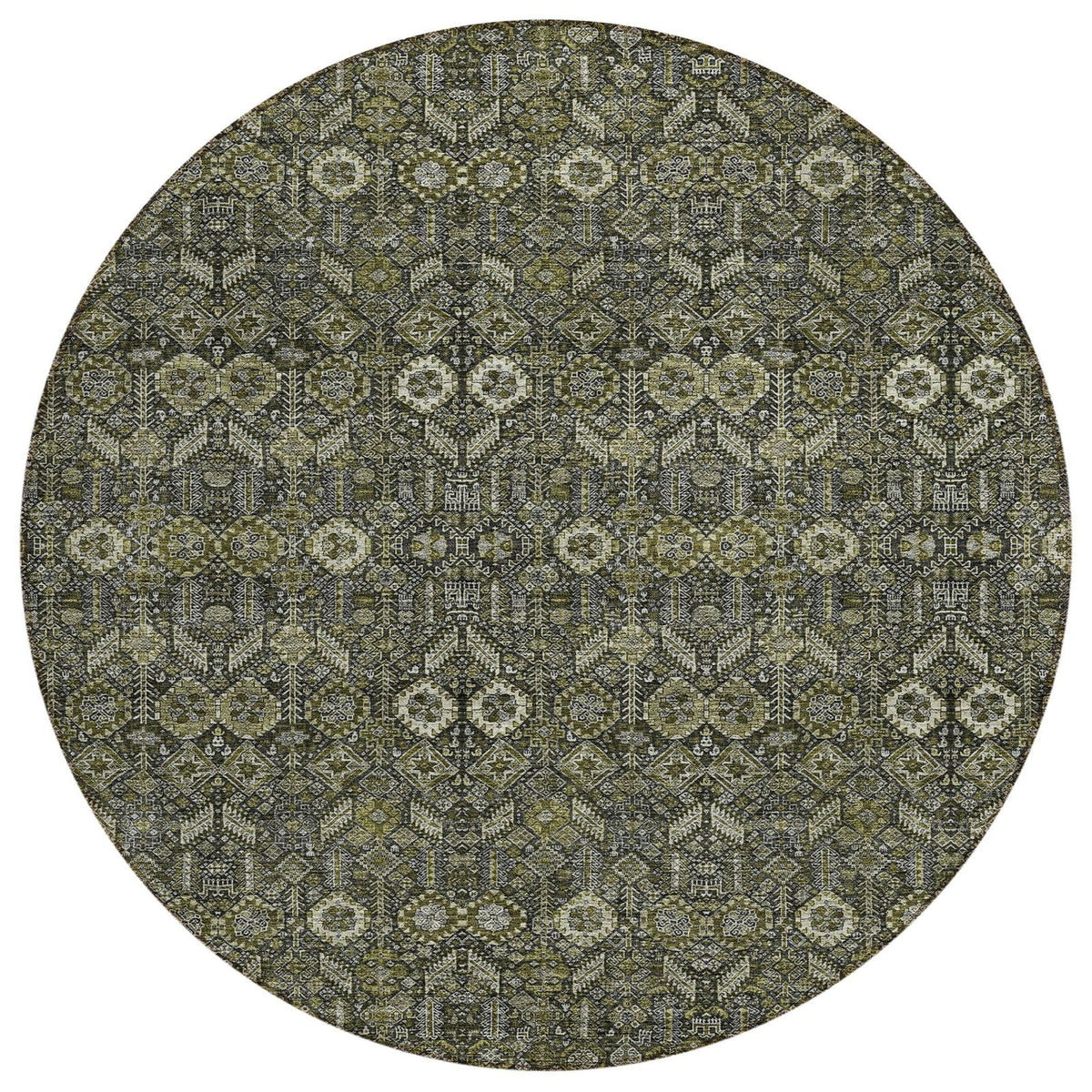 Addison Rugs Bohemian Taupe Washable Indoor-Outdoor Rug