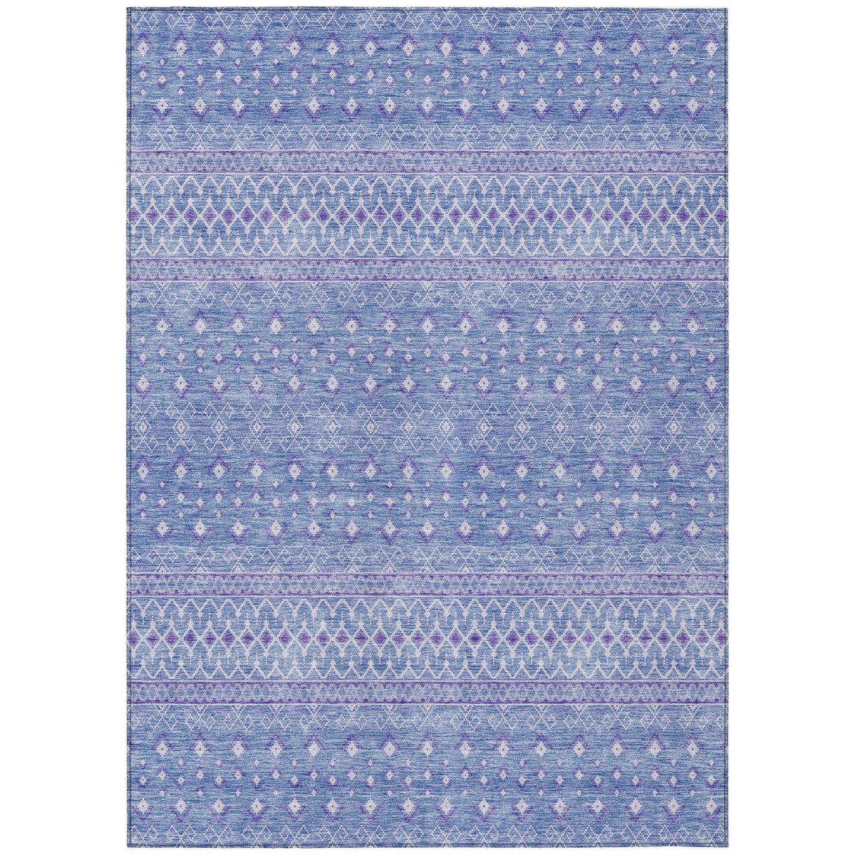 Addison Rugs Boho Blue Washable Indoor-Outdoor Rug