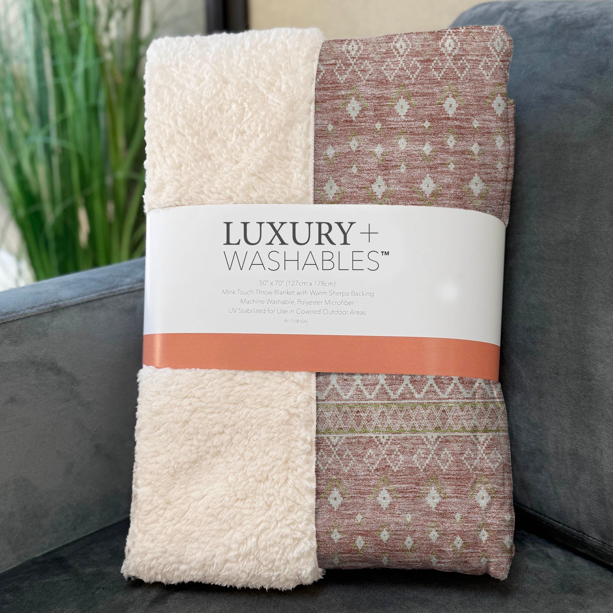 Addison Rugs Boho Blush Washable Indoor-Outdoor Rug