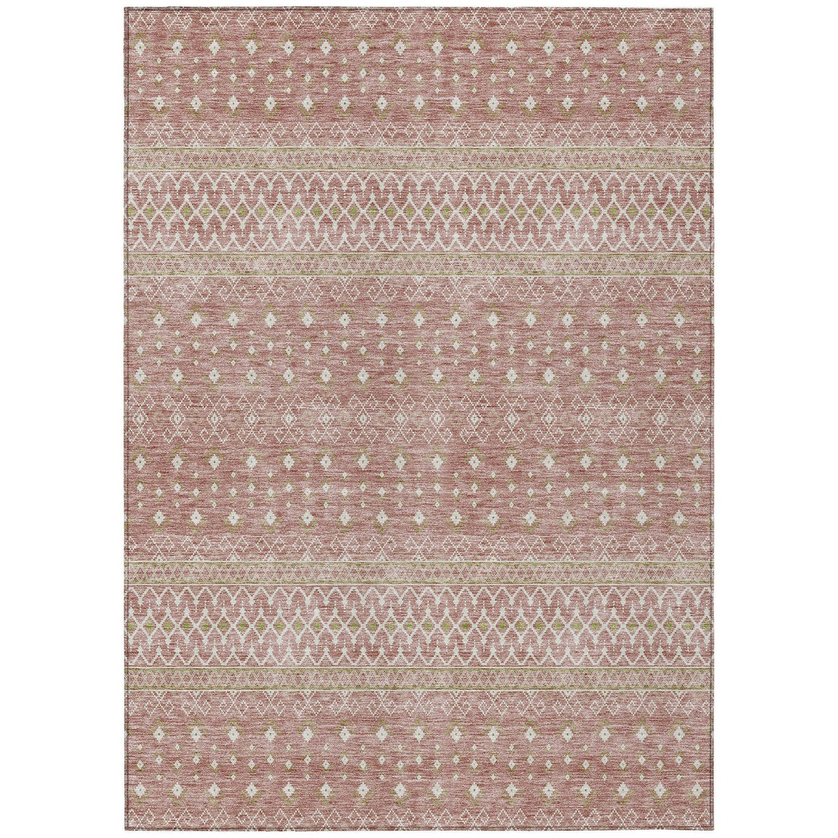 Addison Rugs Boho Blush Washable Indoor-Outdoor Rug