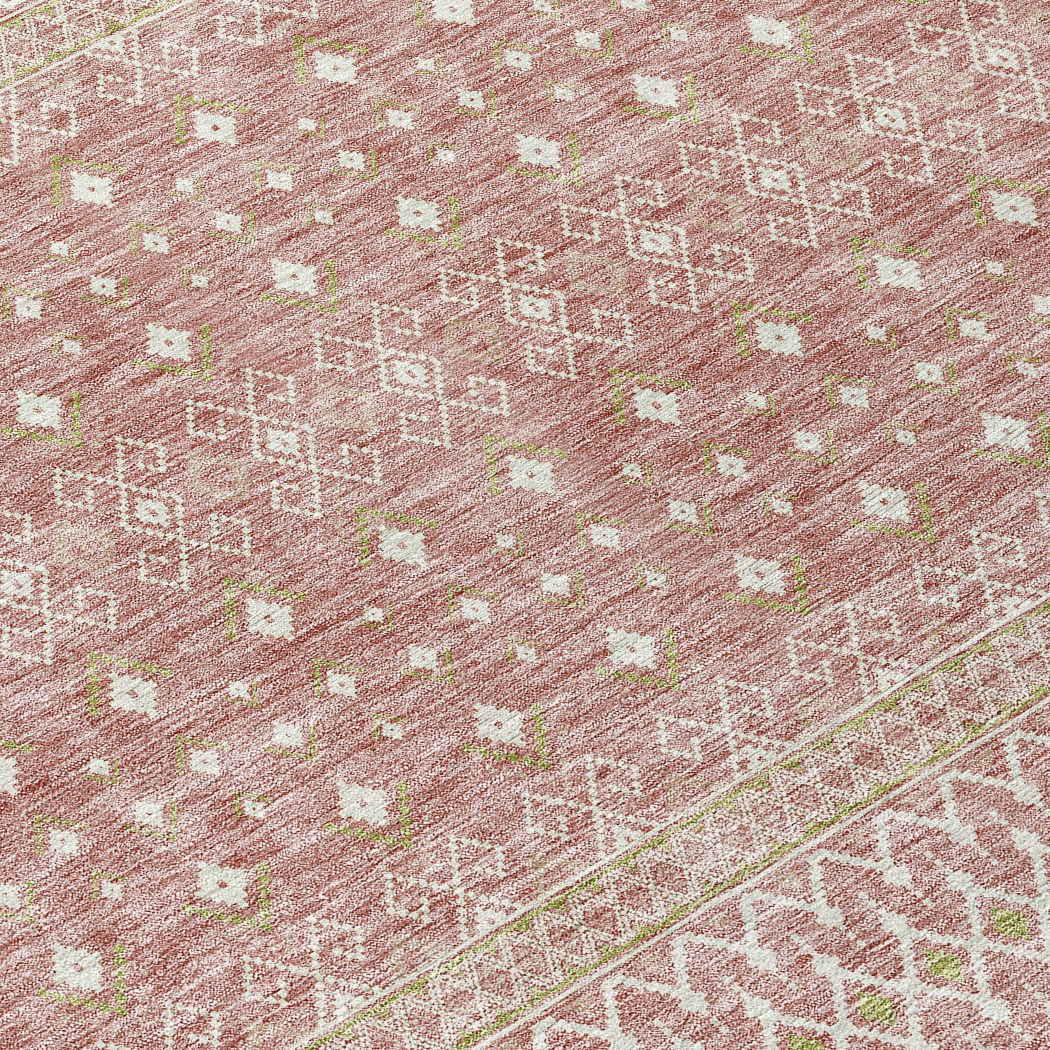 Addison Rugs Boho Blush Washable Indoor-Outdoor Rug