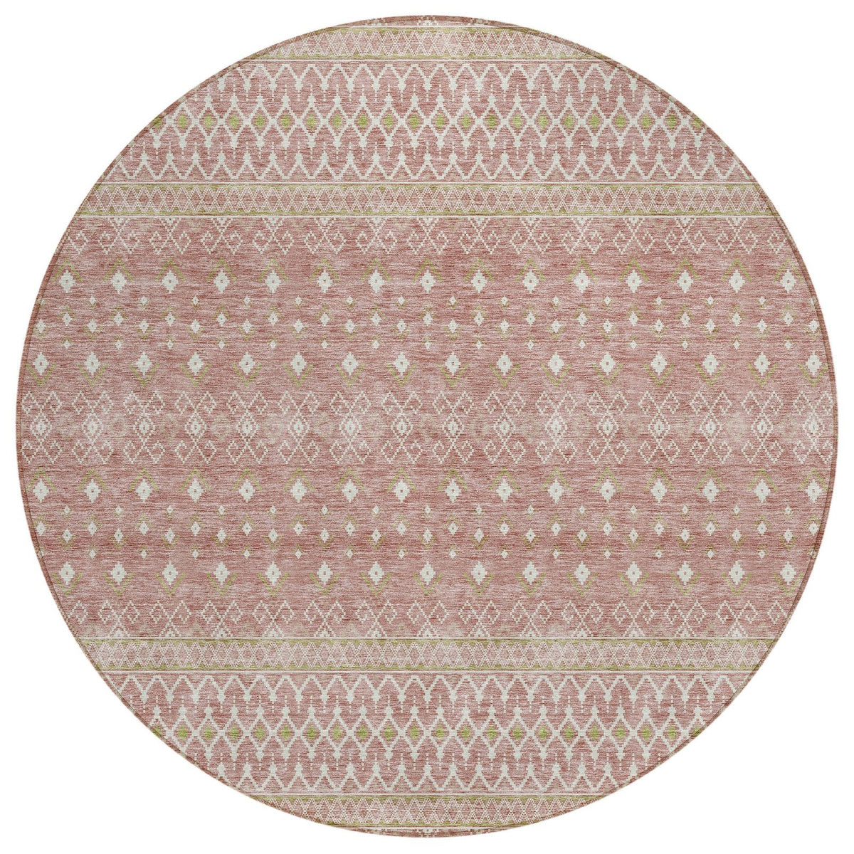 Addison Rugs Boho Blush Washable Indoor-Outdoor Rug