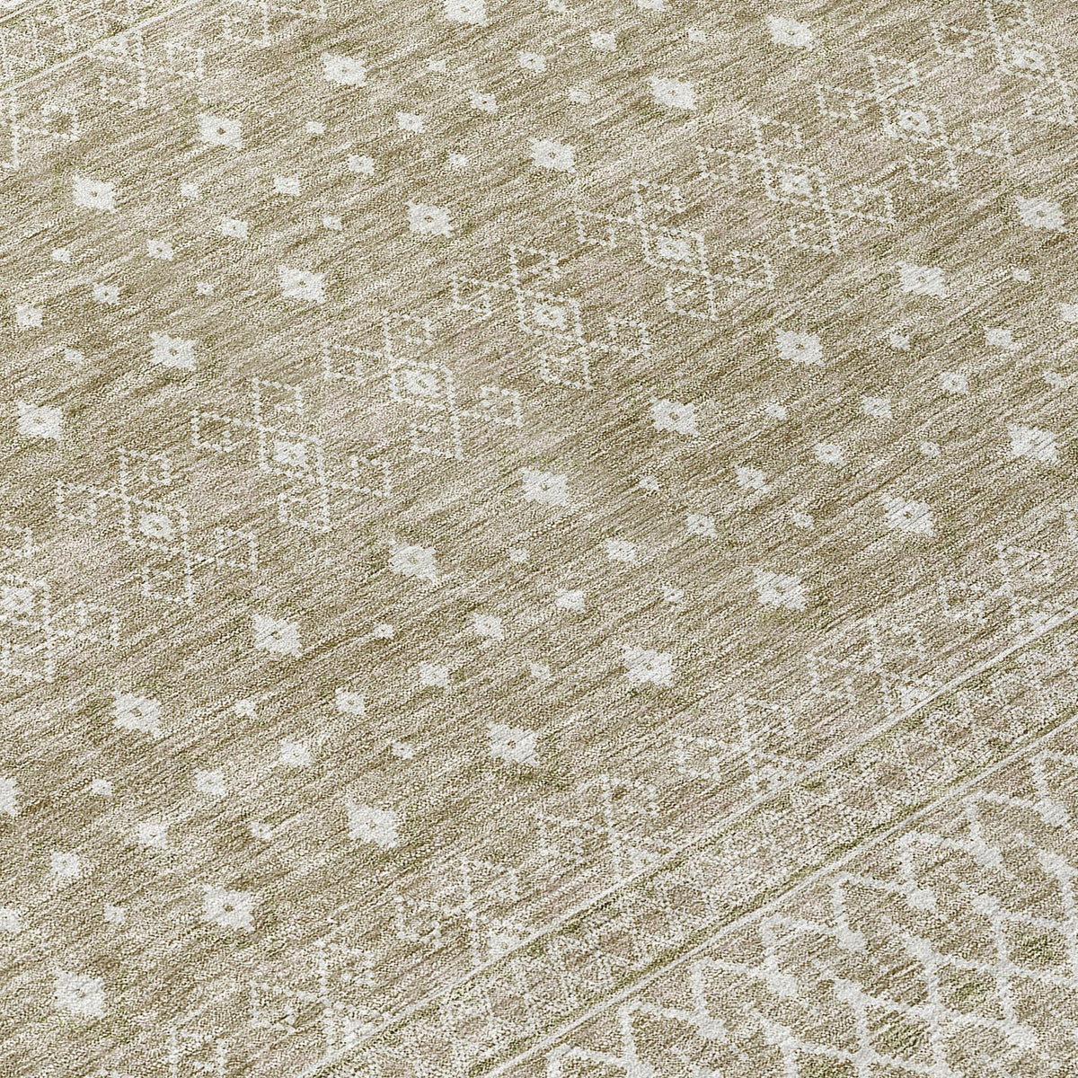 Addison Rugs Boho Brown Washable Indoor-Outdoor Rug
