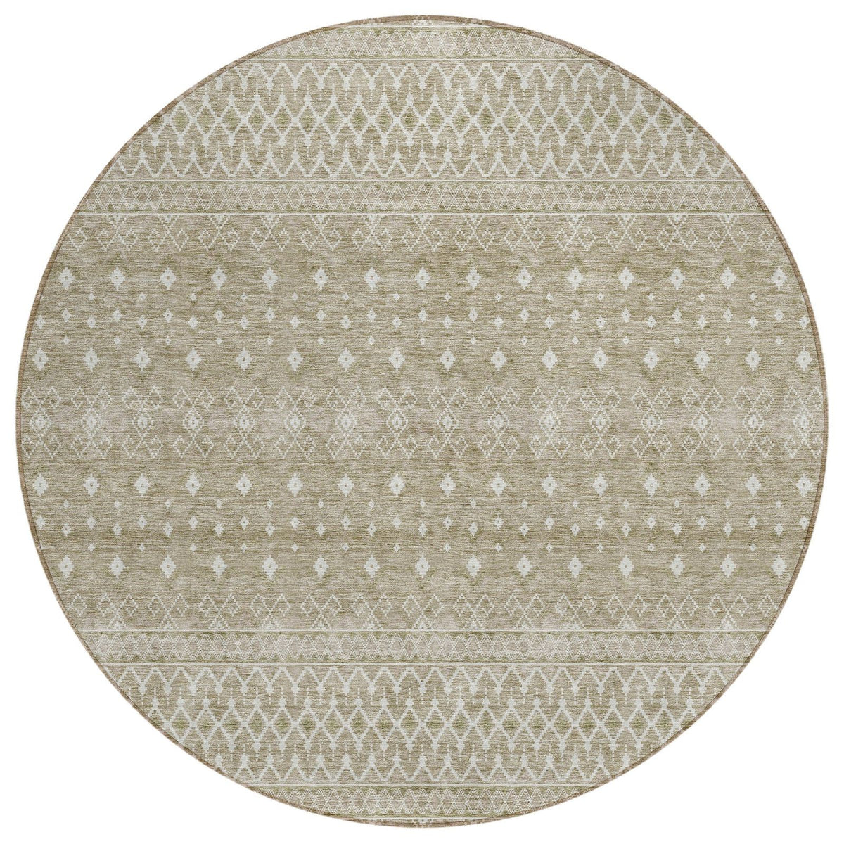 Addison Rugs Boho Brown Washable Indoor-Outdoor Rug