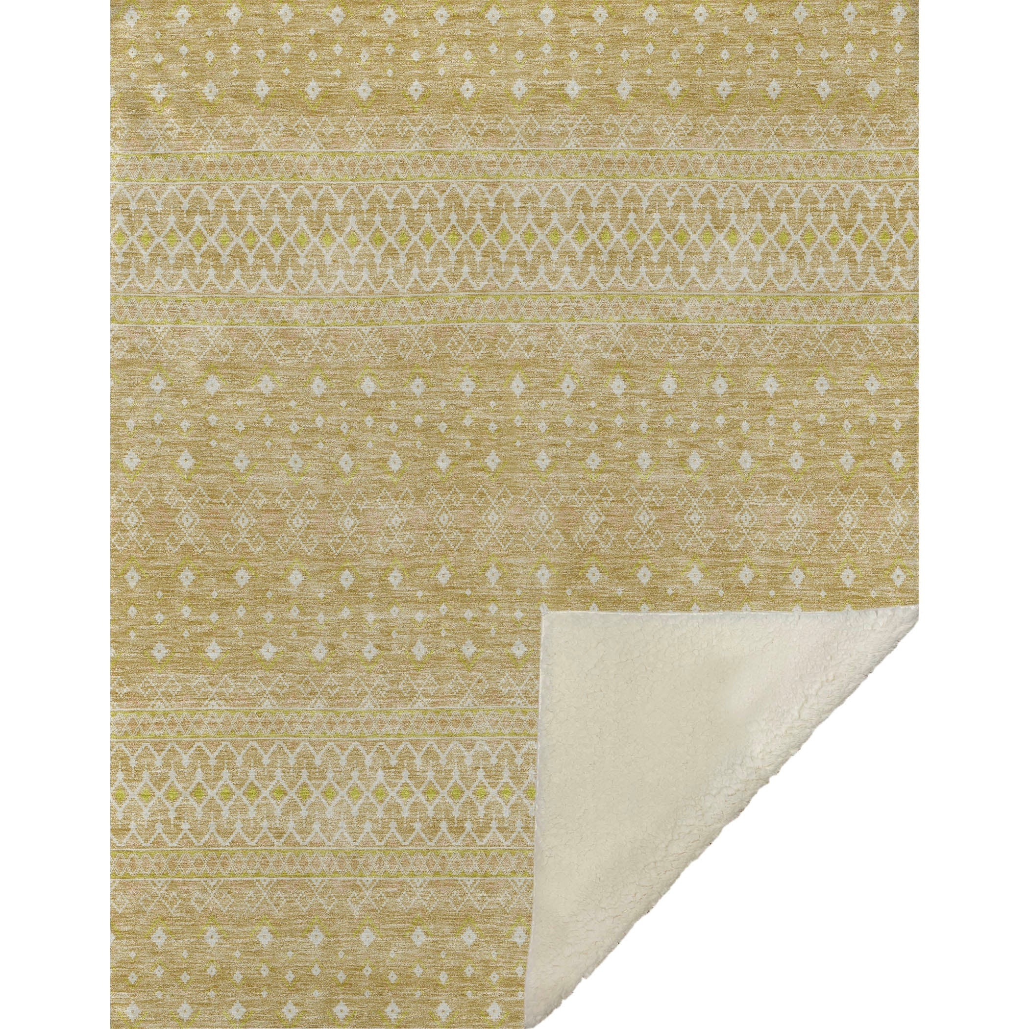 Addison Rugs Boho Gold Washable Indoor-Outdoor Rug
