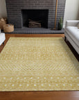 Addison Rugs Boho Gold Washable Indoor-Outdoor Rug