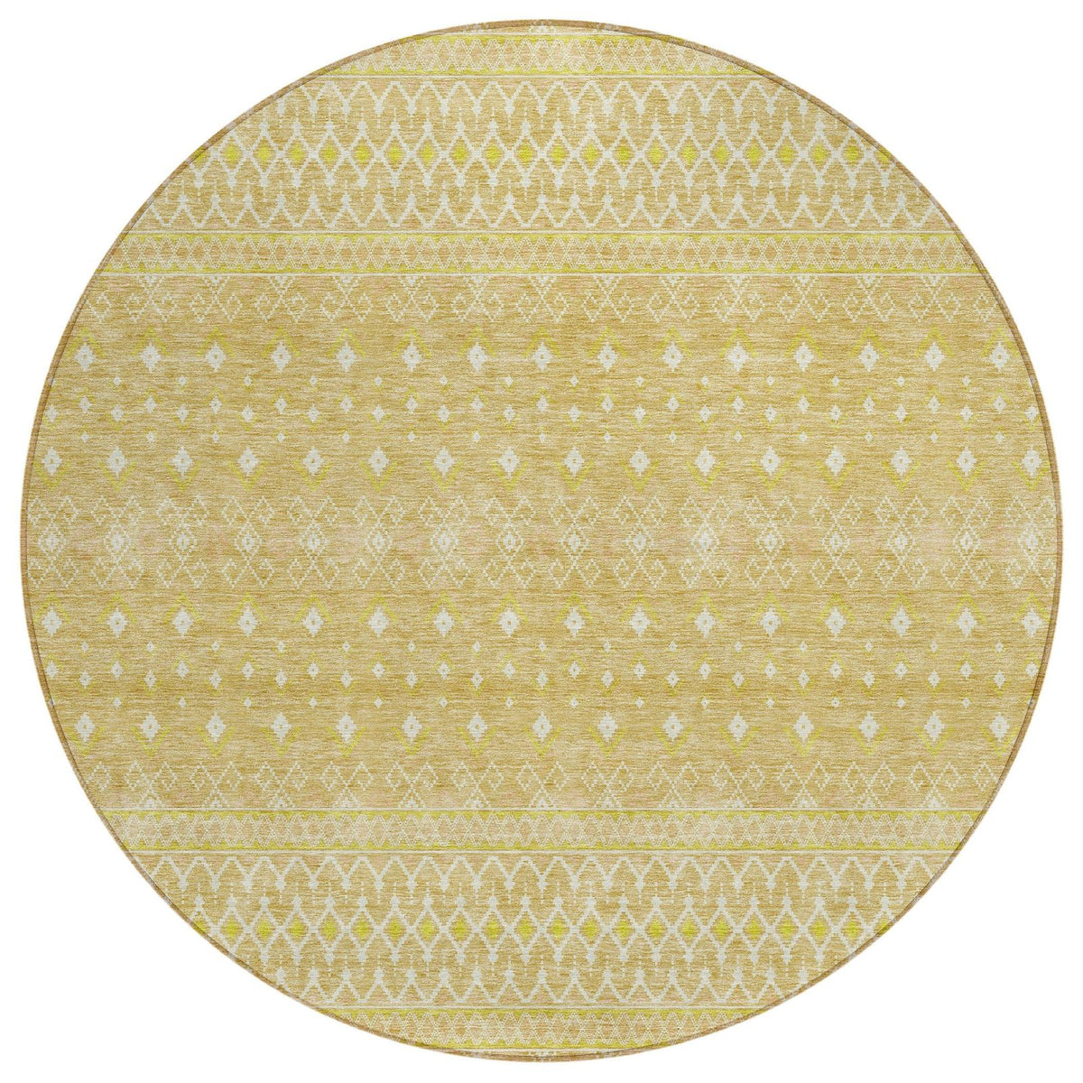 Addison Rugs Boho Gold Washable Indoor-Outdoor Rug
