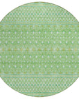 Addison Rugs Boho Green Washable Indoor-Outdoor Rug
