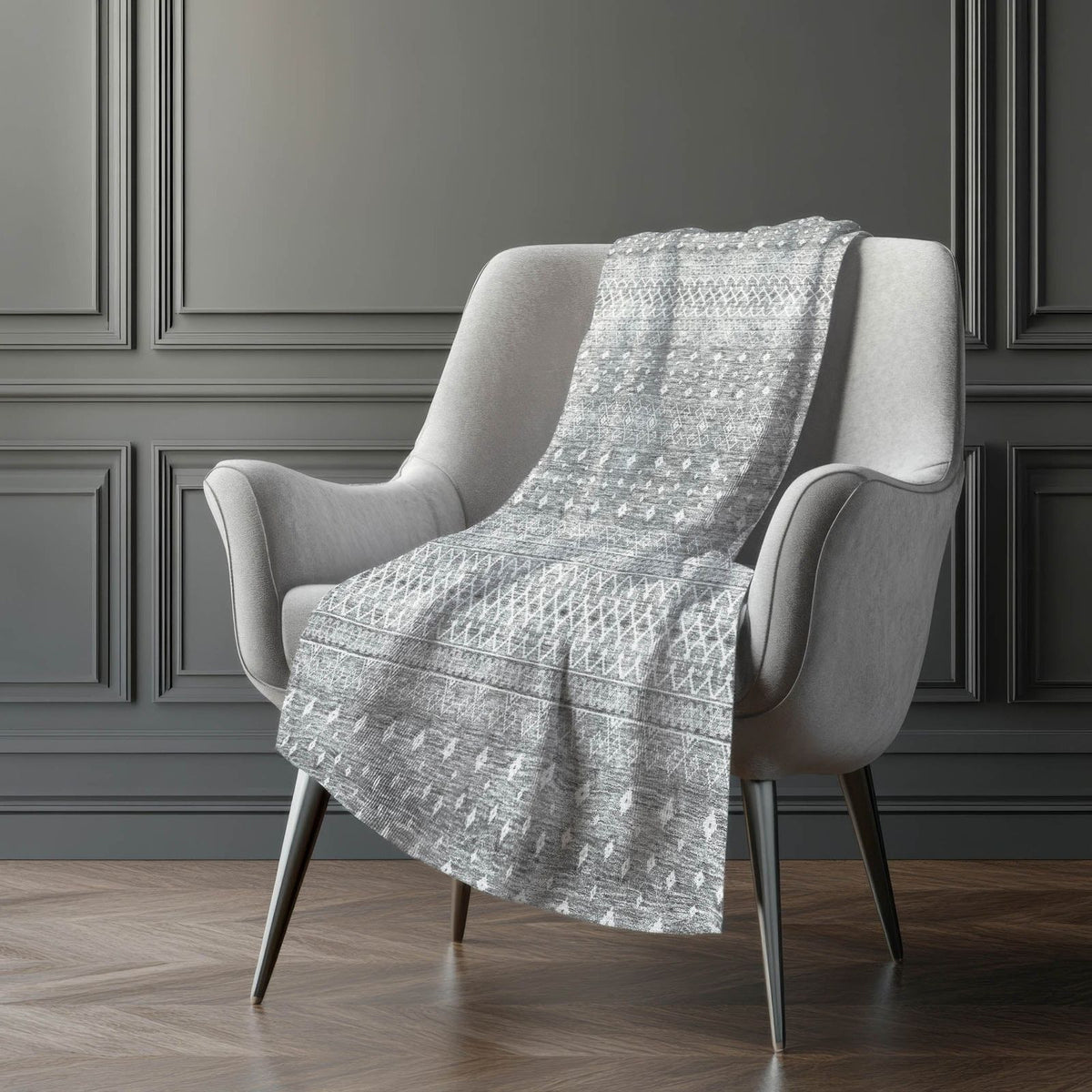 Addison Rugs Boho Grey Washable Indoor-Outdoor Rug