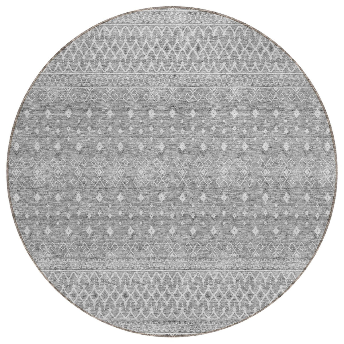 Addison Rugs Boho Grey Washable Indoor-Outdoor Rug