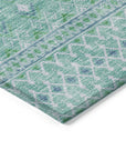 Addison Rugs Boho Teal Washable Indoor-Outdoor Rug