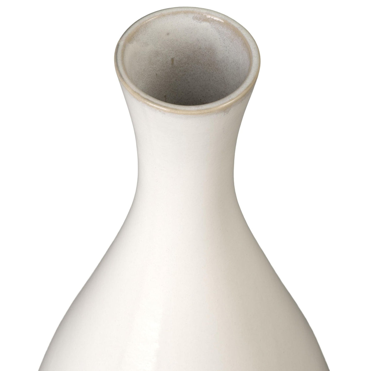 Emissary Bottle Glossy Glaze Ceramic Vase