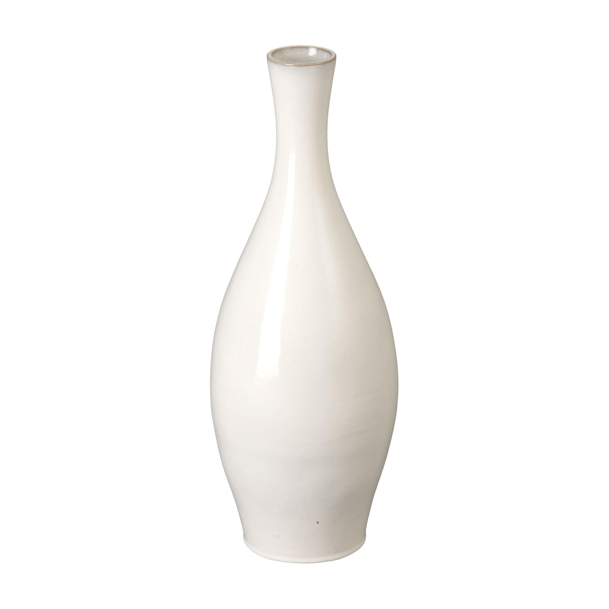 Emissary Bottle Glossy Glaze Ceramic Vase
