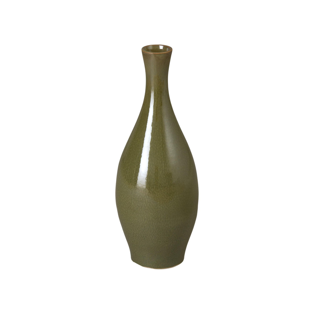Emissary Bottle Glossy Glaze Ceramic Vase