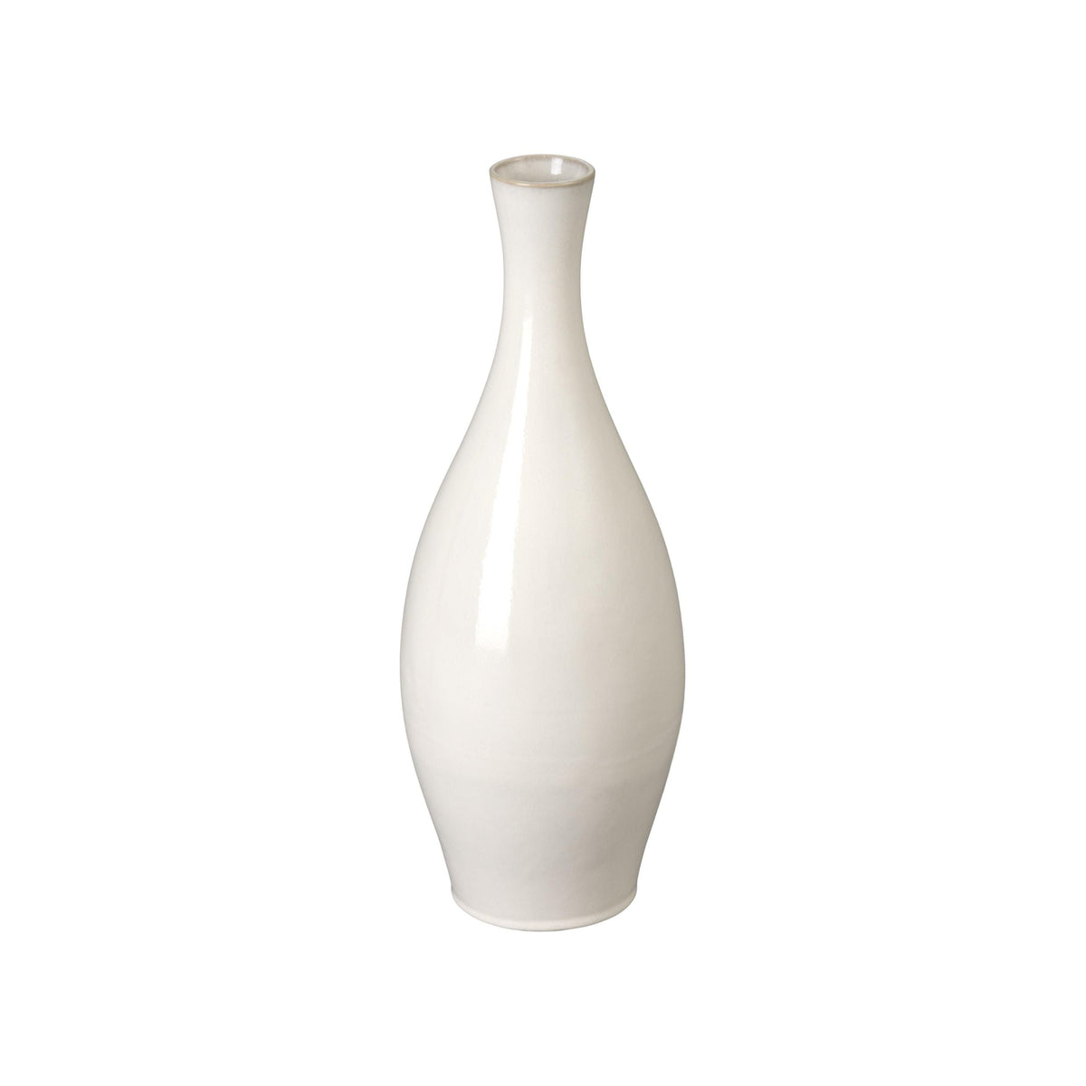 Emissary Bottle Glossy Glaze Ceramic Vase