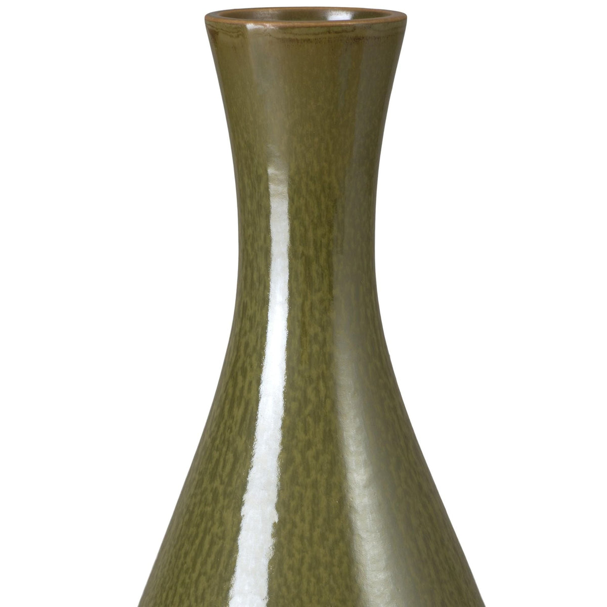 Emissary Bottle Glossy Glaze Ceramic Vase