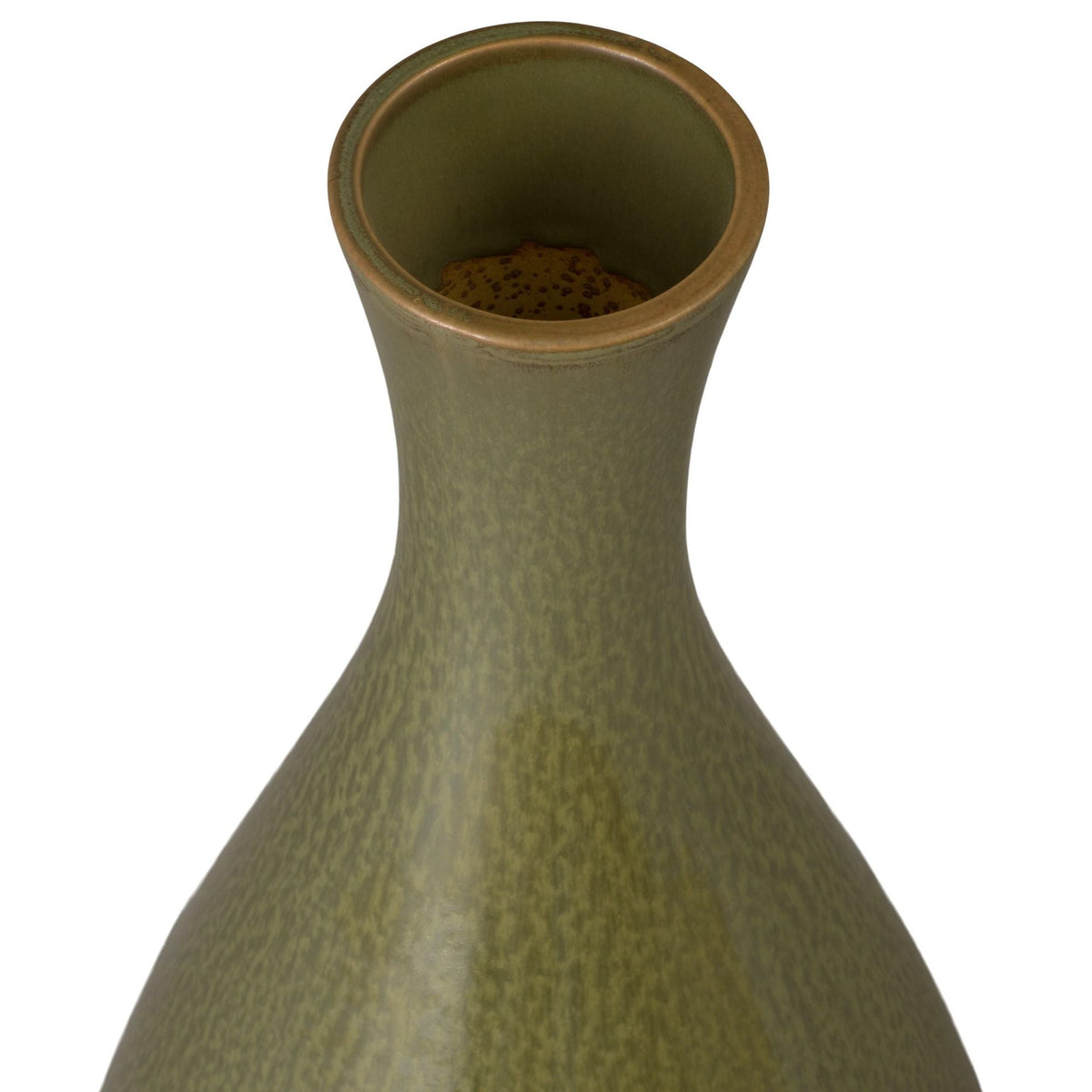 Emissary Bottle Glossy Glaze Ceramic Vase