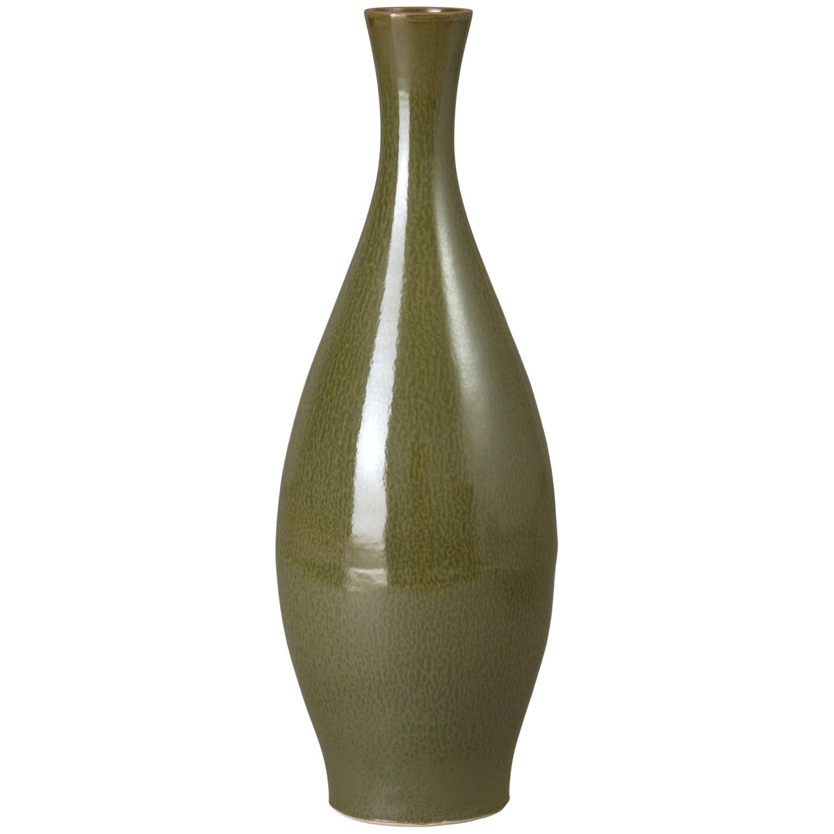 Emissary Bottle Glossy Glaze Ceramic Vase
