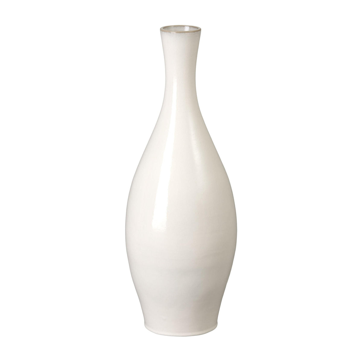 Emissary Bottle Glossy Glaze Ceramic Vase