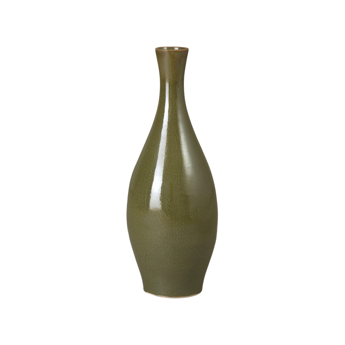 Emissary Bottle Glossy Glaze Ceramic Vase