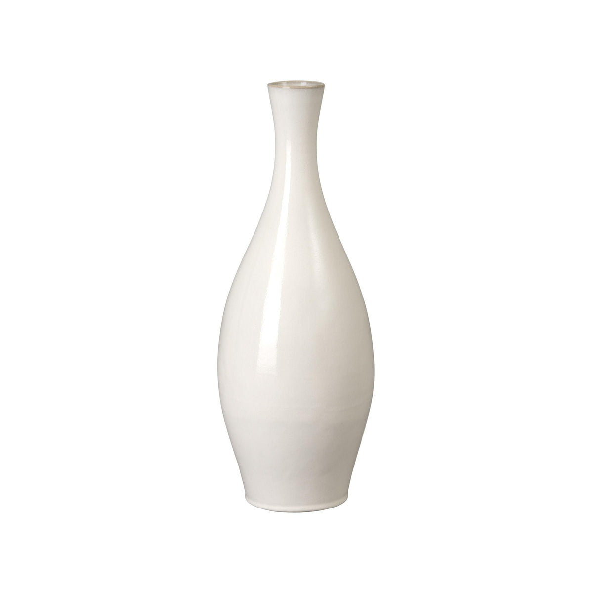 Emissary Bottle Glossy Glaze Ceramic Vase