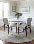 LOOMLAN Rugs Braeain Ivory Washable Indoor-Outdoor Rug