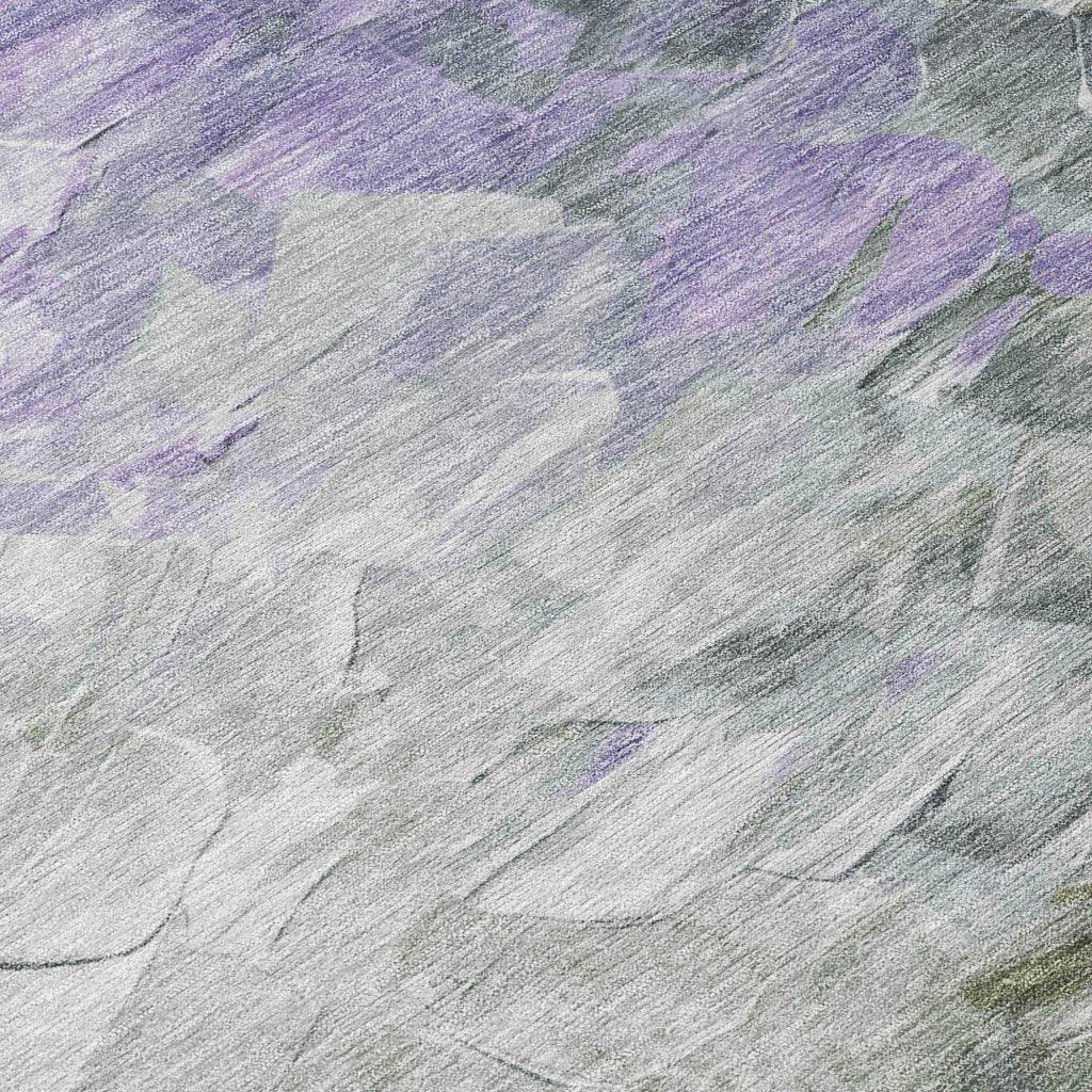 LOOMLAN Rugs Braearis Lavender Washable Indoor-Outdoor Rug