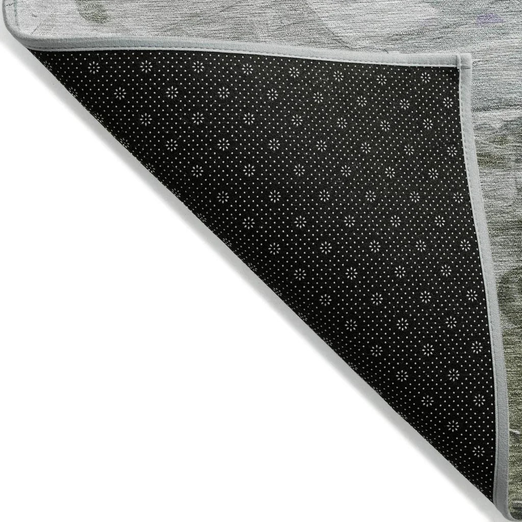 LOOMLAN Rugs Braearis Lavender Washable Indoor-Outdoor Rug
