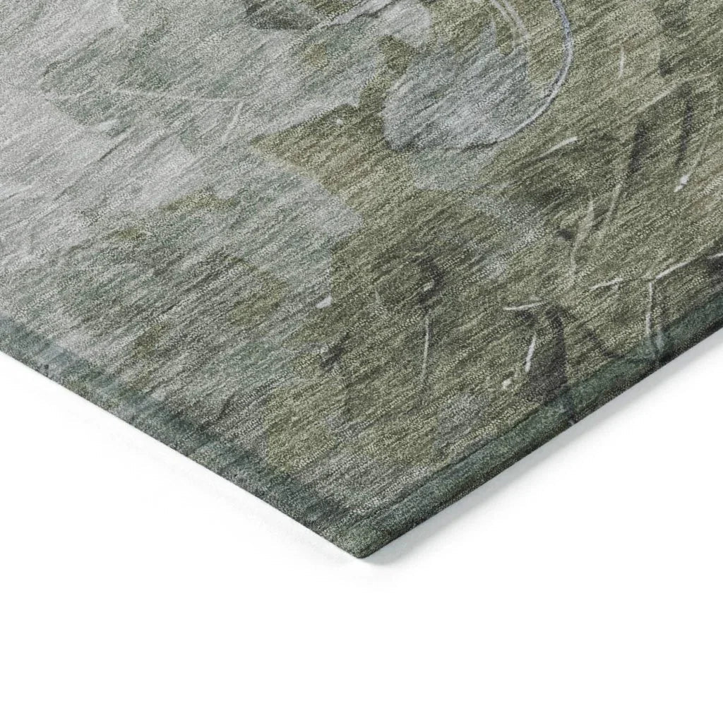 LOOMLAN Rugs Braearis Lavender Washable Indoor-Outdoor Rug