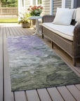 LOOMLAN Rugs Braearis Lavender Washable Indoor-Outdoor Rug