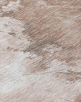 LOOMLAN Rugs Braeas Brown Washable Indoor-Outdoor Rug