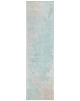 LOOMLAN Rugs Braeas Seafoam Washable Indoor-Outdoor Rug