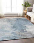 LOOMLAN Rugs Braeas Sky Washable Indoor-Outdoor Rug