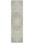 LOOMLAN Rugs Braeor Brown Washable Indoor-Outdoor Rug