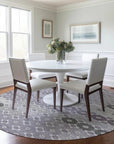 LOOMLAN Rugs Braeyn Purple Washable Indoor-Outdoor Rug