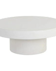 SUNPAN Brando Concrete Outdoor Round Coffee Table