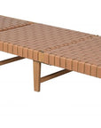 Zuo Modern Breath Rattan Weave Outdoor Chaise Lounge