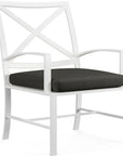 Sunset West Bristol Sunbrella Outdoor Dining Chair 2PC