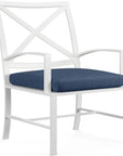 Sunset West Bristol Sunbrella Outdoor Dining Chair 2PC