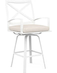 Sunset West Bristol Sunbrella Swivel Outdoor Barstool