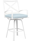 Sunset West Bristol Sunbrella Swivel Outdoor Barstool